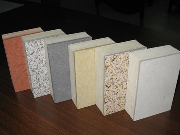 Polyurethane colorful paint integrated board
