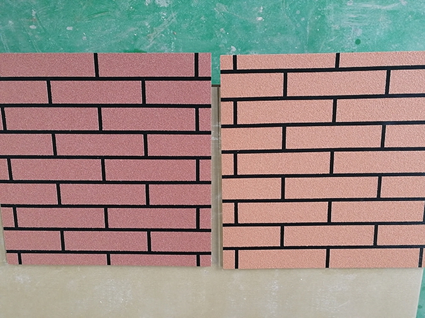 Polyurethane real stone paint imitation brick integrated board