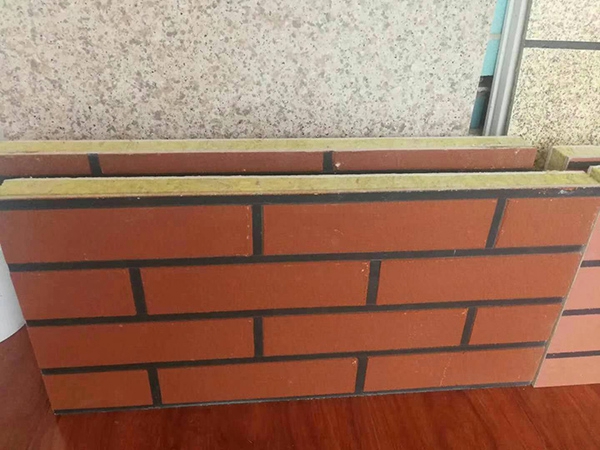 Real stone paint imitation brick polyurethane insulation integrated board