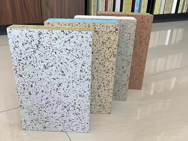Imitation stone insulation decorative integrated board