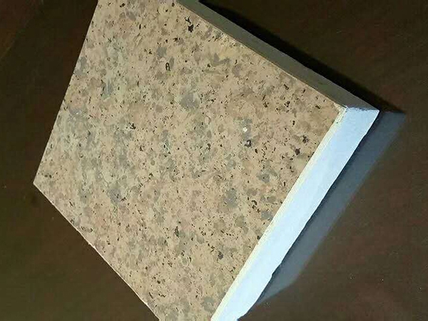 Extruded colorful paint integrated board